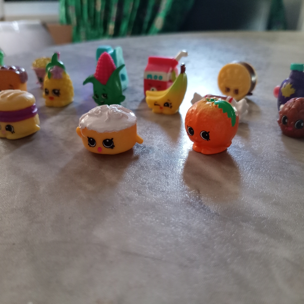 Colorful Miniature Food Toy Set